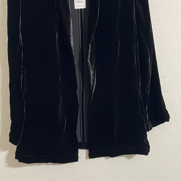 NWT EILEEN FISHER Velvet Long Blazer - Picture 10 of 13